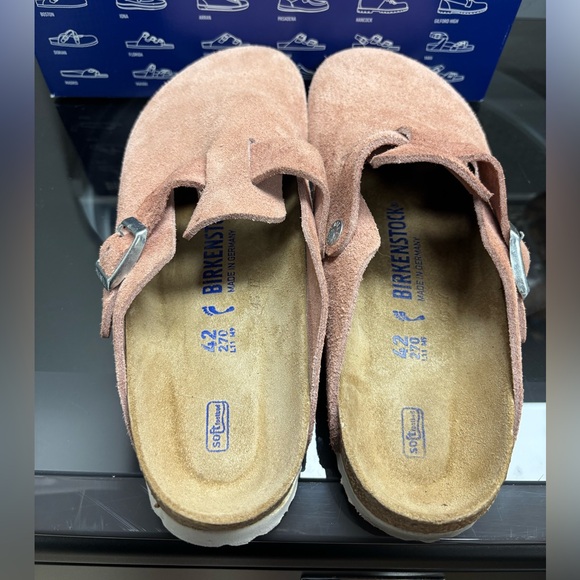 BIrkinstock Boston Clogs pink Size 11 - Picture 6 of 6